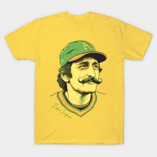 Rollie Fingers Fan Illustration T-Shirt